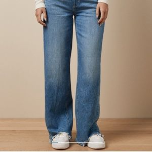 AE Dreamy Drape Super High-Waisted Baggy Jean 8 XLong